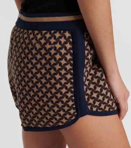 The Upside Interstella Pierre jacquard shorts 4