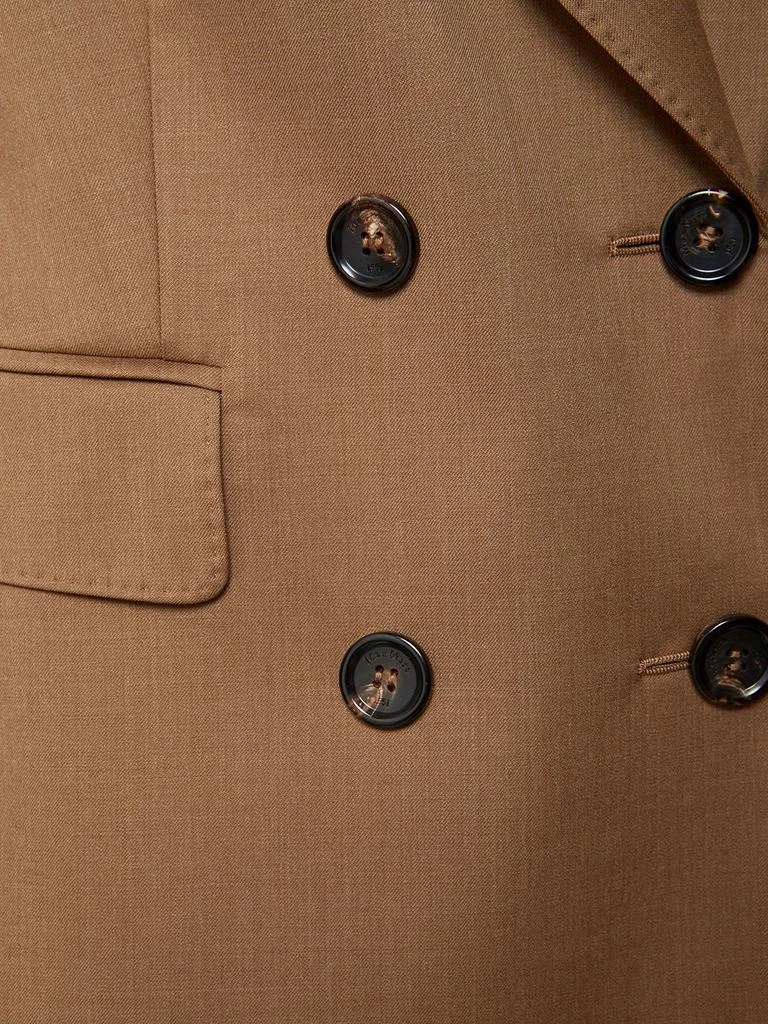 MAX MARA Oppio Cold Wool Double Breasted Jacket 3