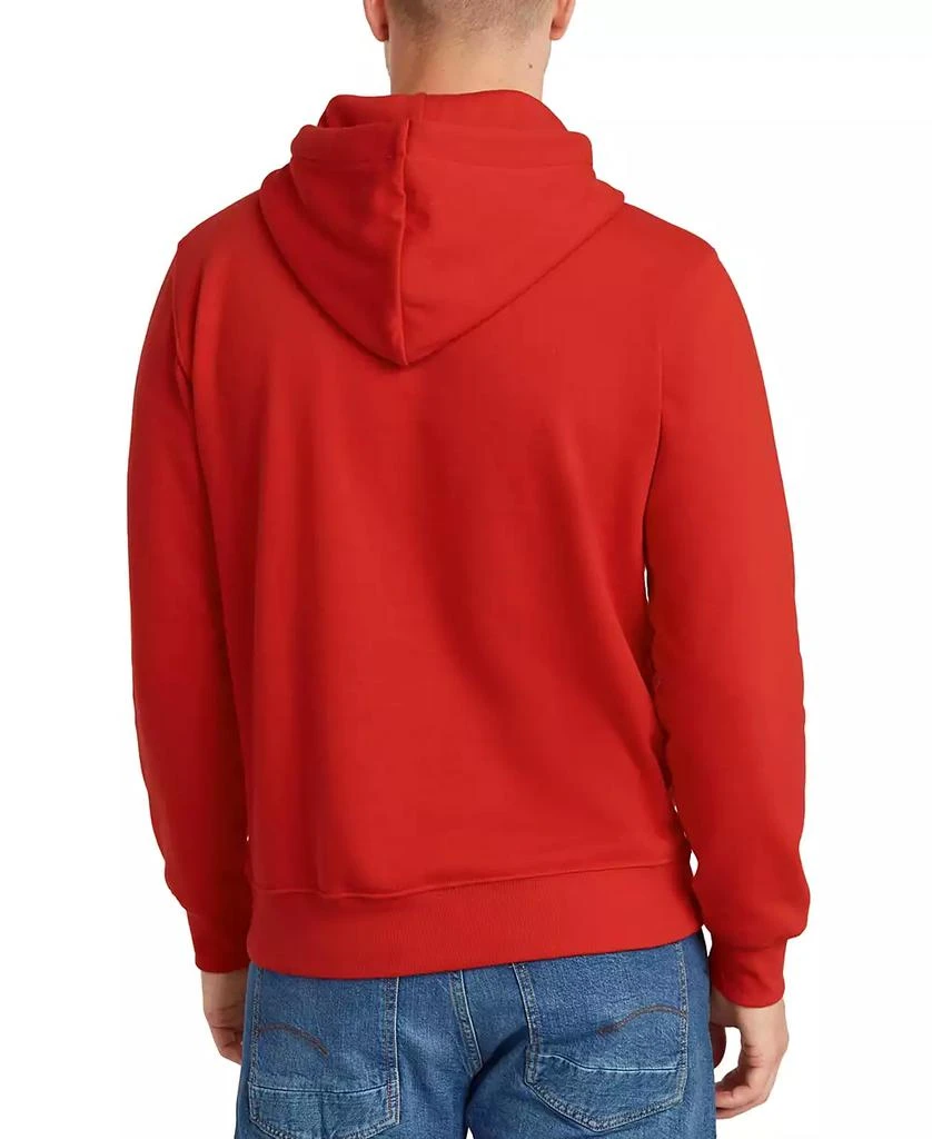 G-Star Men's Distressed Originals Regular-Fit Logo Print Fleece Hoodie 2