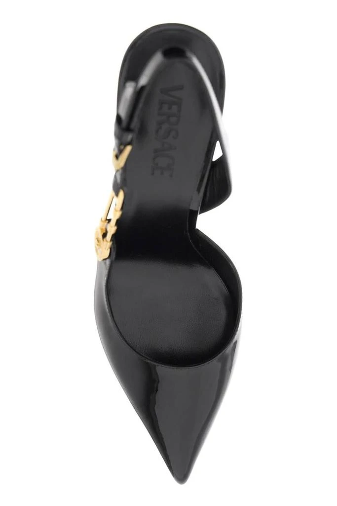 Versace Versace 'safety pin' slingback pumps 2