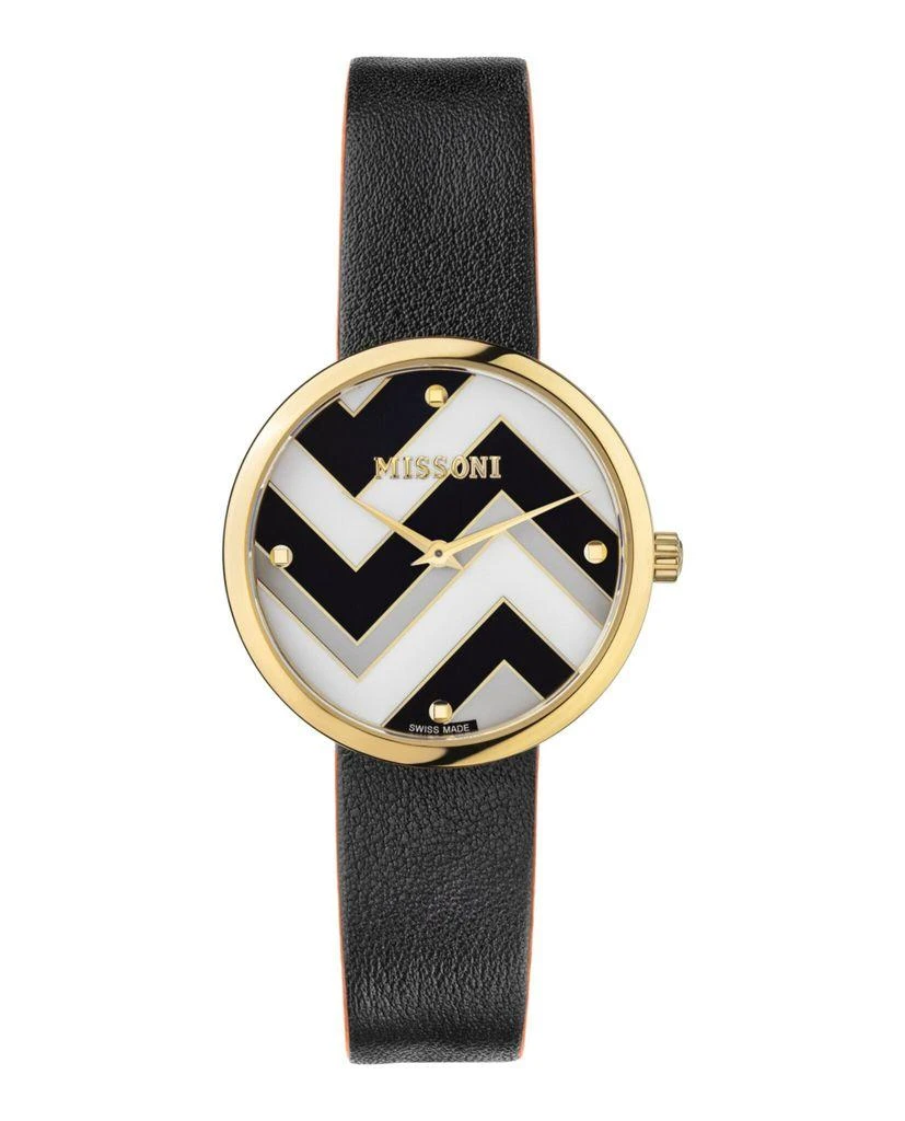 Missoni Missoni M1 Leather Watch 4