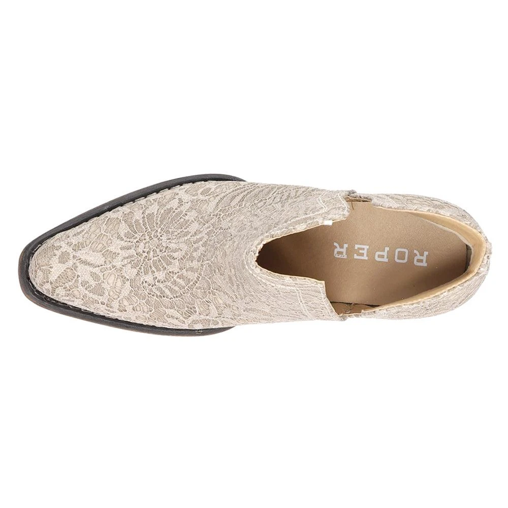 Roper Ava Snip Toe Cowboy Booties 4