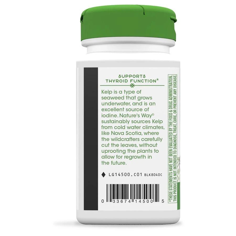 Nature's Way Kelp Vegan Capsules 9