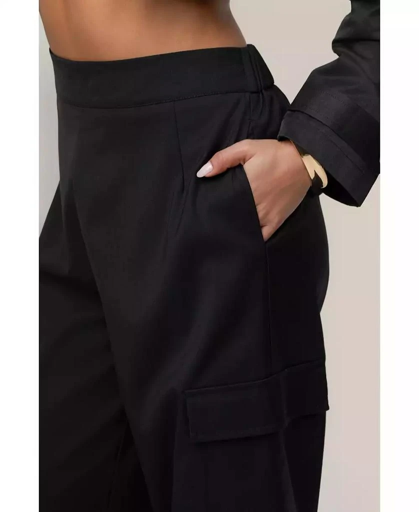 JLUXLABEL Women
s Autumn Flow Cargo Pants 9