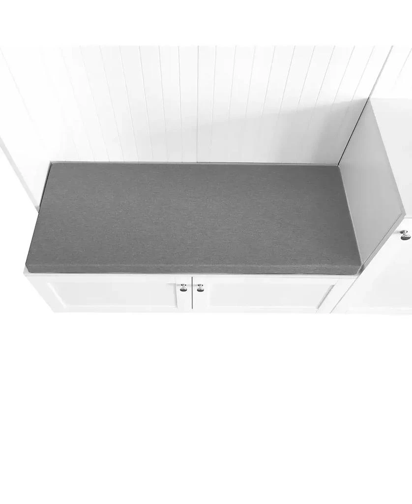 Streamdale Furniture Hall Tree with Bench Cushion Coat Rack 9