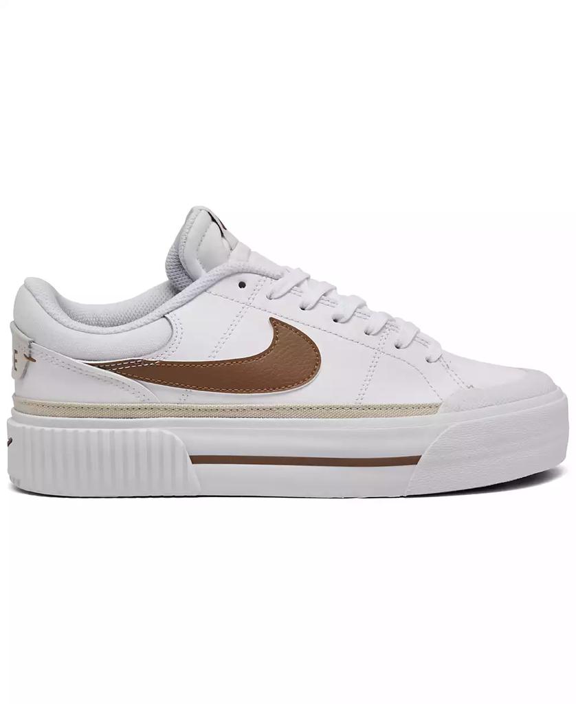 NIKE Women's Court Legacy Lift Platform Casual Sneakers from Finish Line