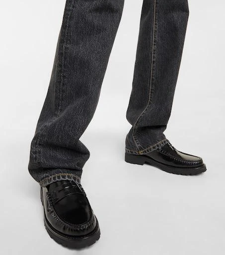 Yves Saint Laurent Le Loafer leather penny loafers 4