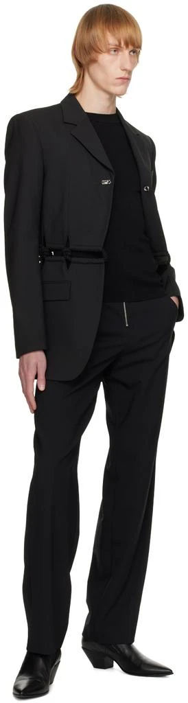 Dion Lee Black Rope Macrame Blazer 4