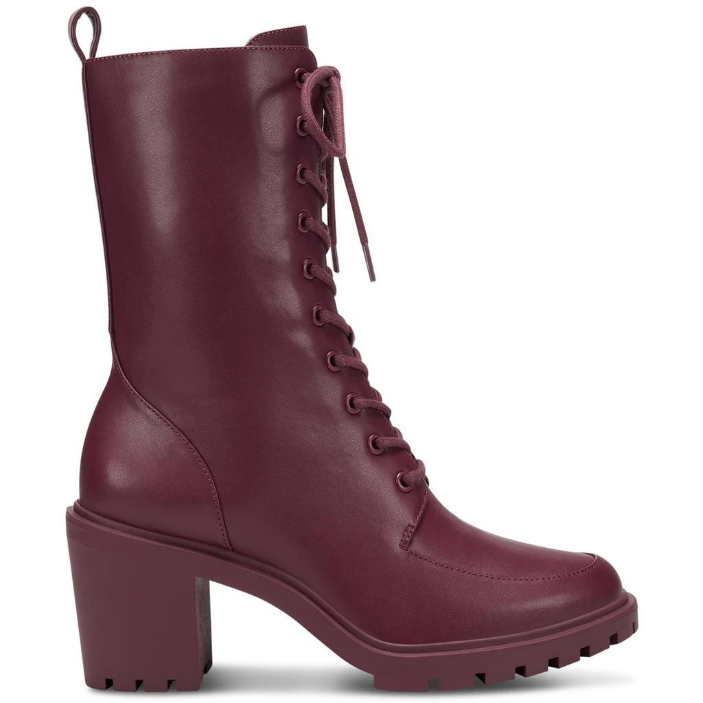 Alfani Blaire Womens Lace Up Lug Sole Booties 2