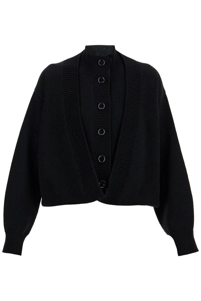 Alaia folded cardigan 1