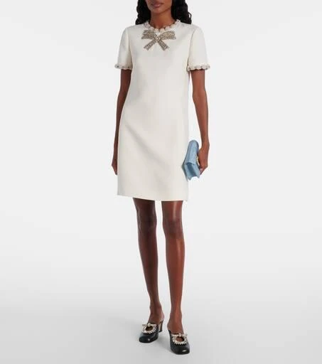 Valentino Adamantine 60 embellished leather mules 3