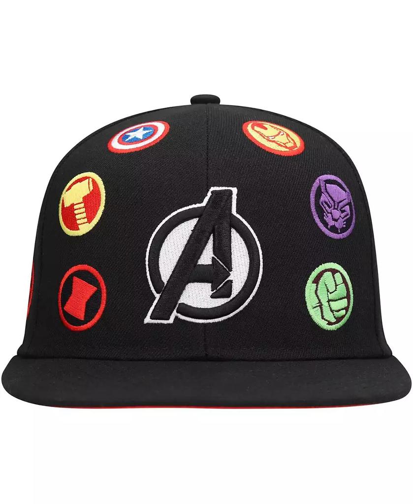 Marvel Men's Black The Avengers Fitted Hat