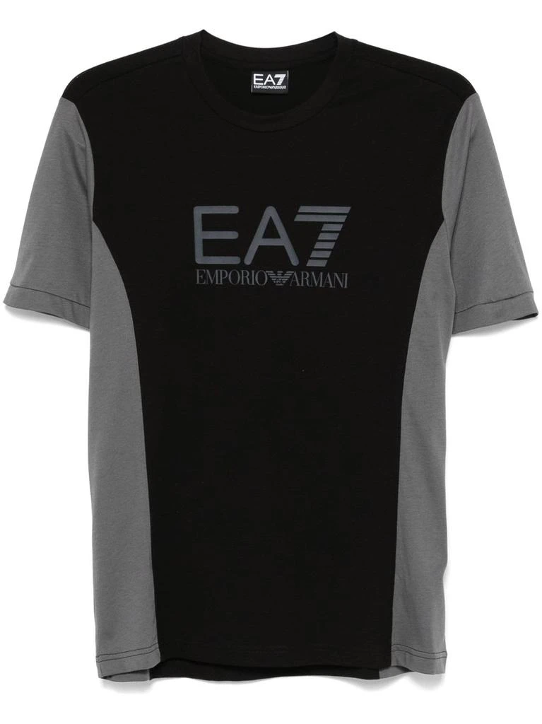 EA7 EA7 LOGO-PRINT T-SHIRT 1