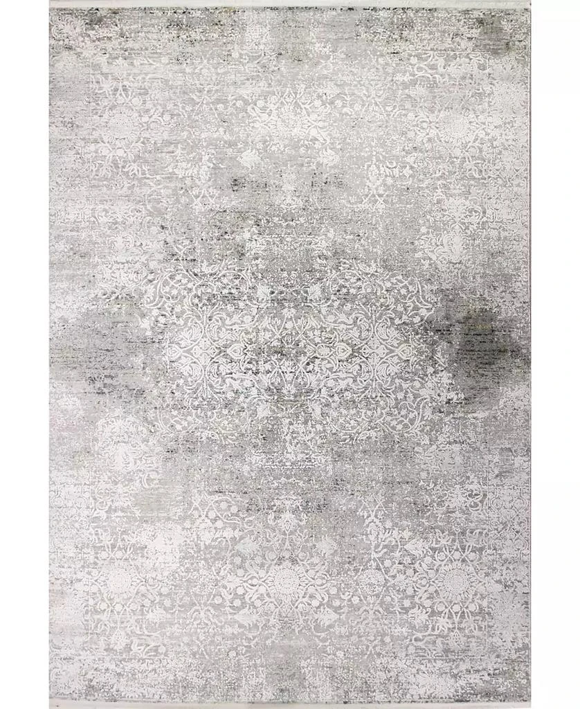Bashian Rugs Charm Cha-08 Gray 8'6" x 11'6" Area Rug 1