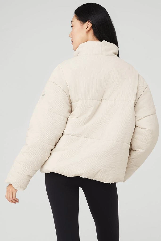 Alo Corduroy Stage Puffer - Bone 2