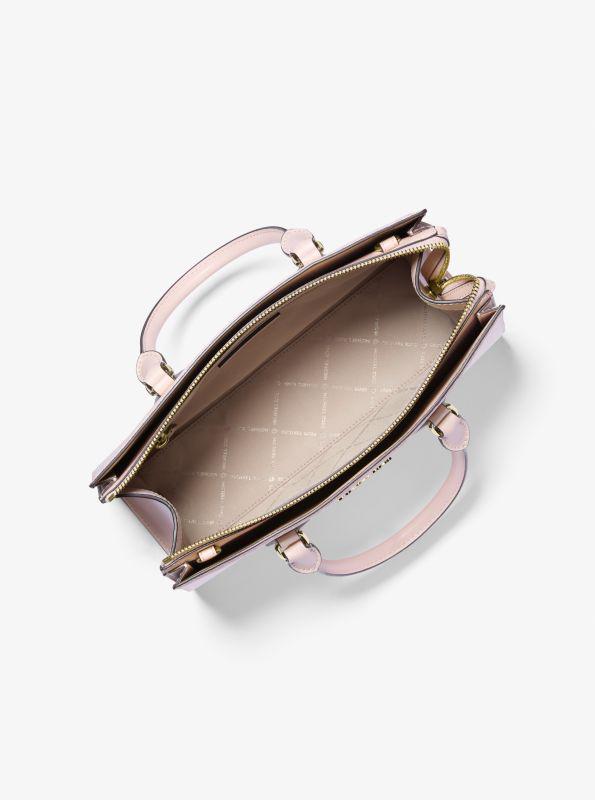 Michael Kors Sheila Medium Ombré Signature Logo Satchel