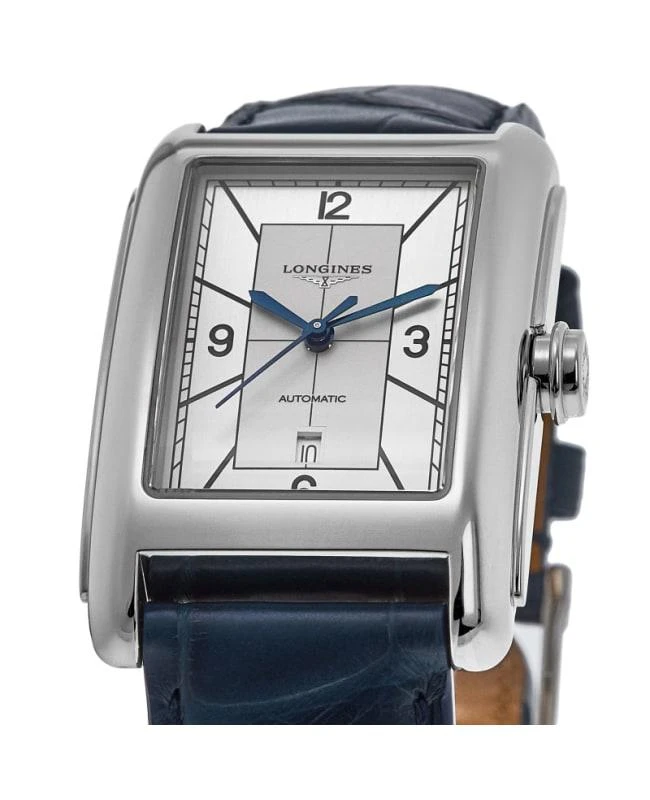 Longines Longines DolceVita Automatic Silver Dial Leather Strap Unisex Watch L5.757.4.73.9 2