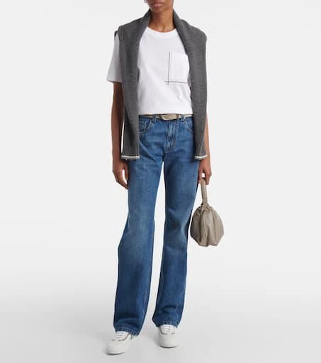 Brunello Cucinelli Monili leather sneakers 3