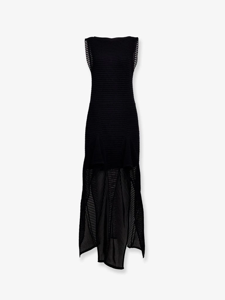 Alaia Ladder cotton blend dress 1