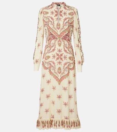 ETRO Cutout printed midi dress 1
