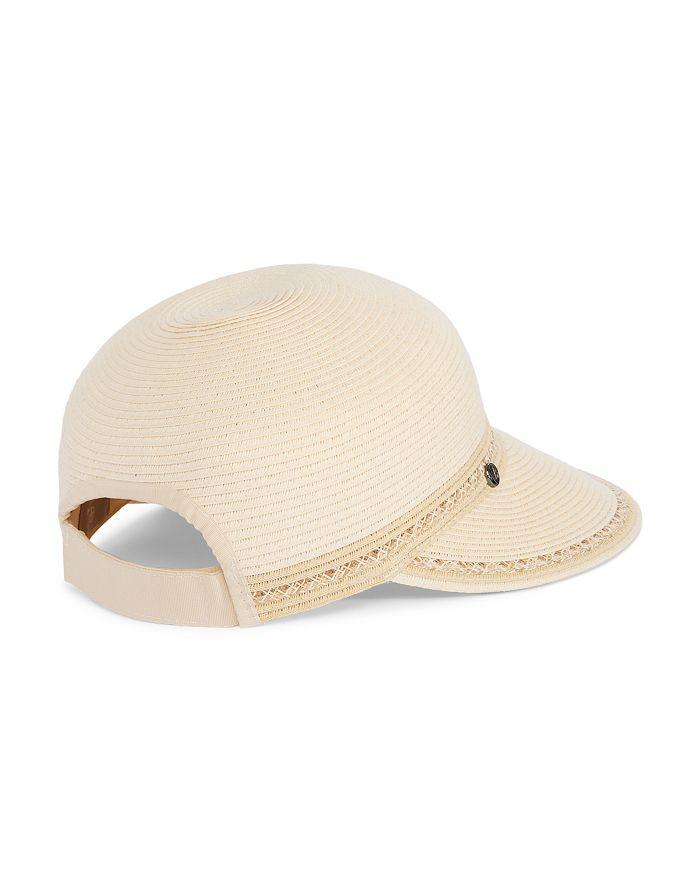 Fraas Woven Trim Wide Brim Sun Cap