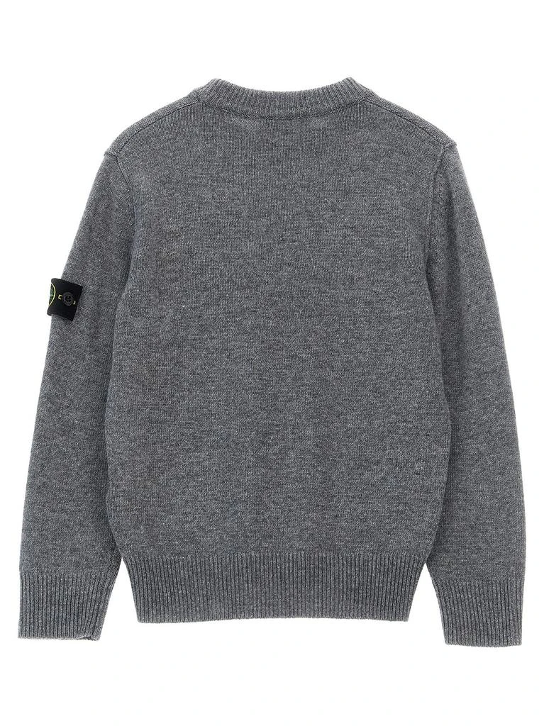 Stone Island Junior Stone Island Junior Logo Patch Knitted Jumper 2