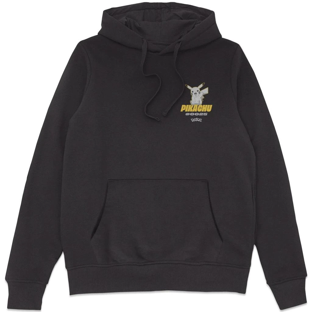 Pokémon Pokémon Pikachu #0025 Unisex Hoodie - Black 1