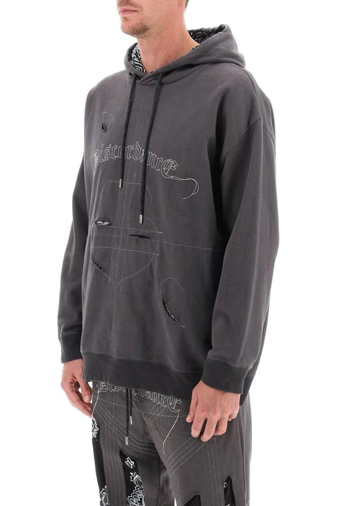 CHILDREN OF THE DISCORDANCE Children of the discordance hoodie with bandana detailing 4