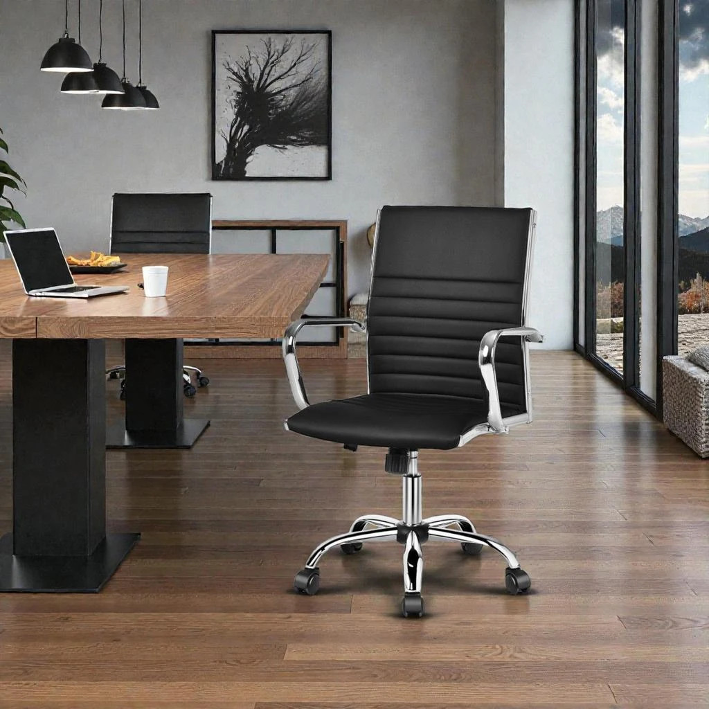 Hivvago Professional High-Back Task Chair with Armrest Comfort