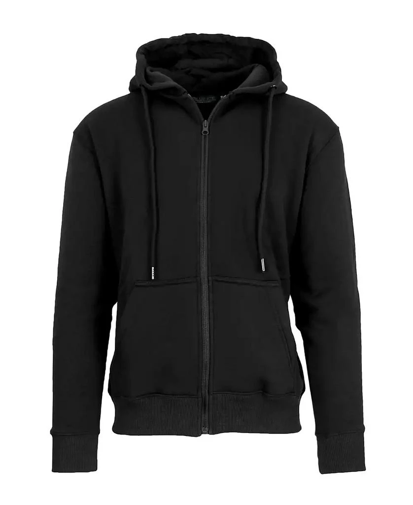 Blue Ice Men's Fleece-Lined Full-Zip Hoodie 1