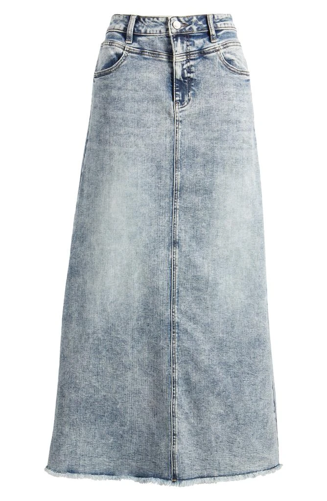 Wash Lab Denim The Lowdown Denim Maxi Skirt 4