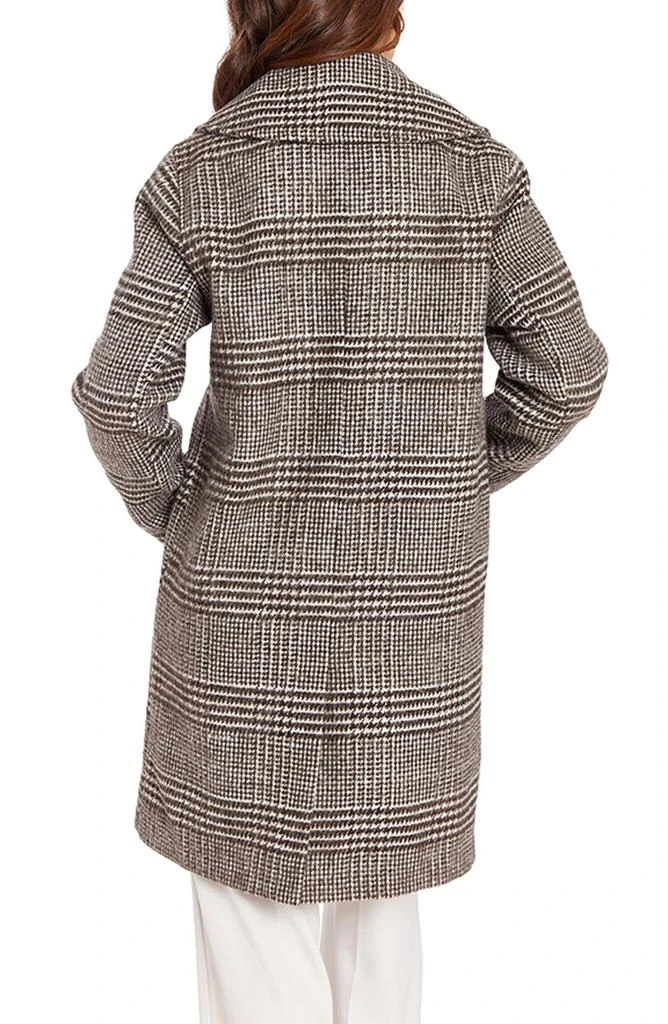 Frye Plaid Water Resistant Double Breasted Coat 2