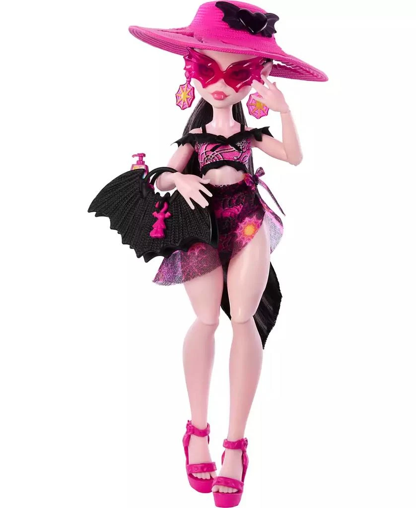 Monster High Scare-Adise Island Draculaura Fashion Doll with Swimsuit Accessories 4