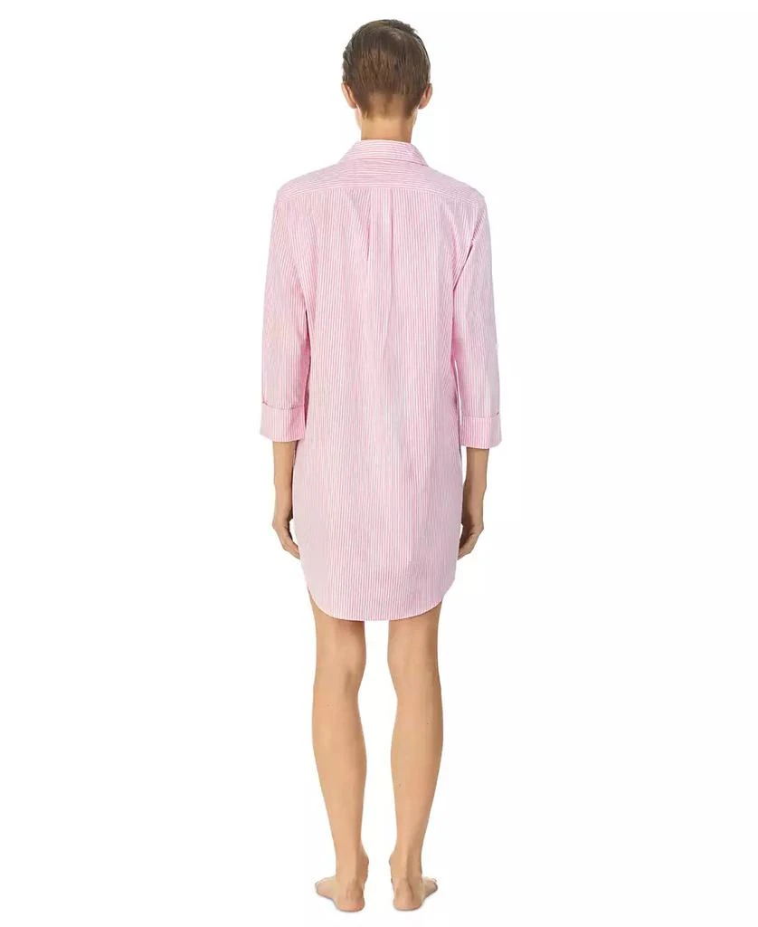 Ralph Lauren Roll Cuff Sleepshirt Nightgown 3