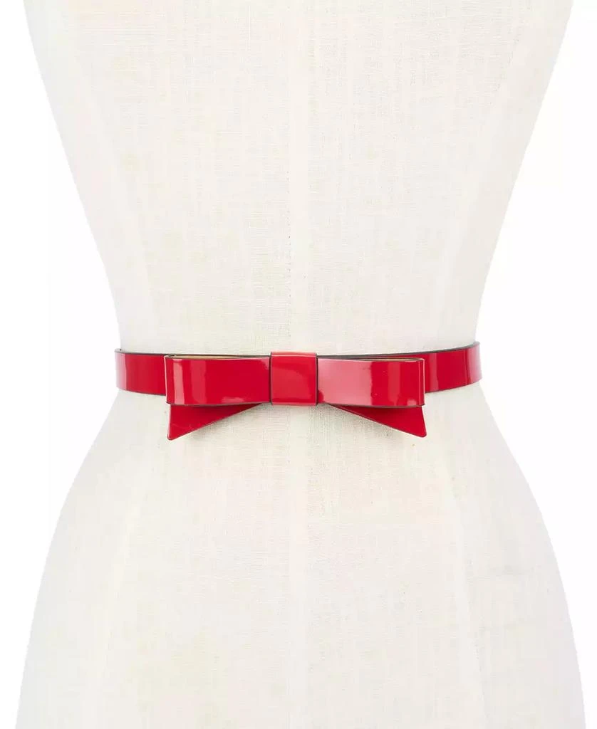 kate spade red patent bow belt Kate Spade Bow Belt- Pink New | Mercari main image 4