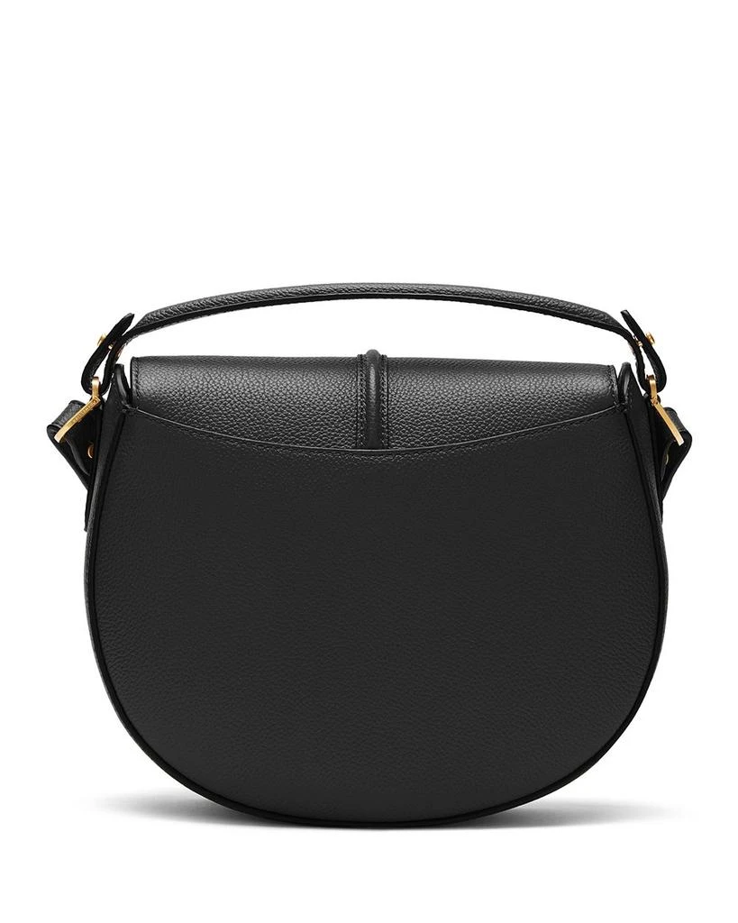 Demellier Siena Small Leather Saddle Bag 7