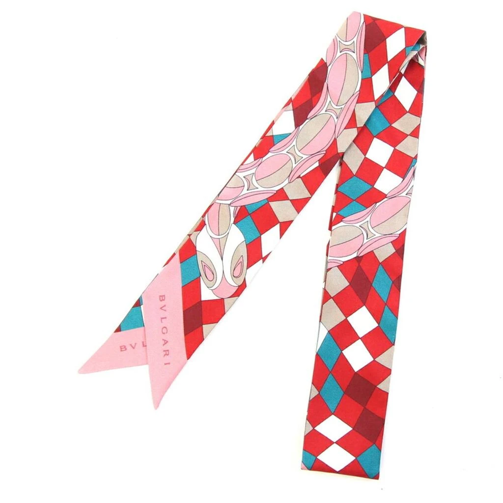 BVLGARI pink Color Silk (Pre-Owned)