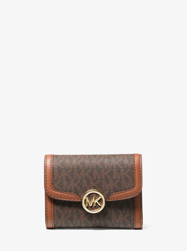 michael_kors Leida Medium Signature Logo Wallet 1