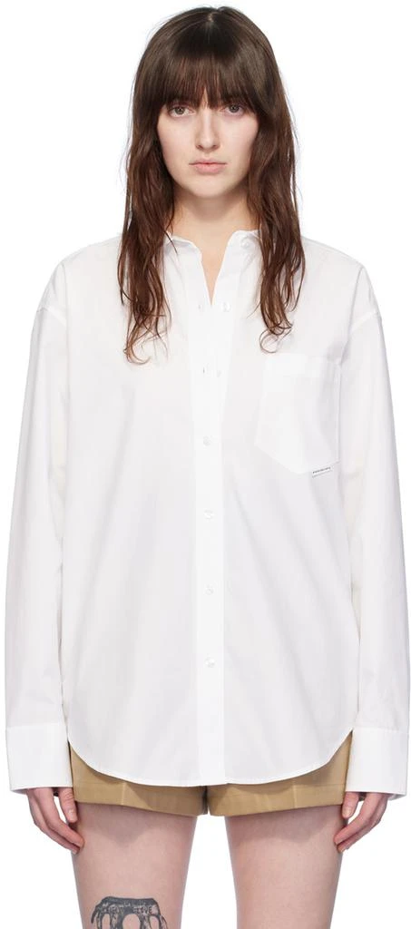 Alexander Wang White Pocket Shirt 1