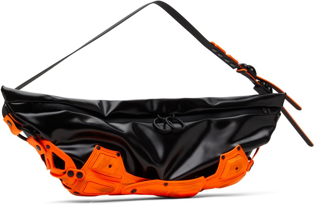 Innerraum Black & Orange Object M07 Crossbody Bag