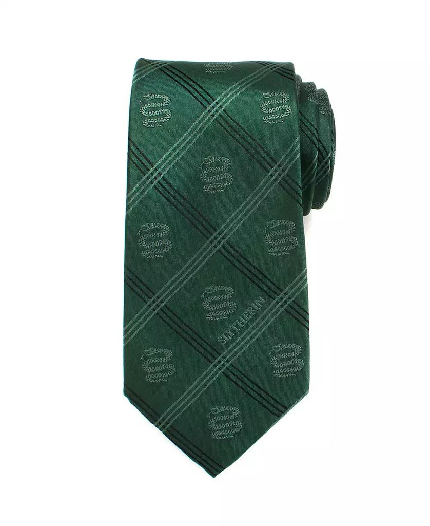 Harry Potter Slytherin Plaid Men's Tie 1