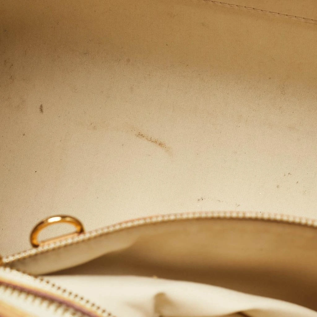 Louis Vuitton Louis Vuitton Citrine Monogram Vernis Brea MM Bag 15