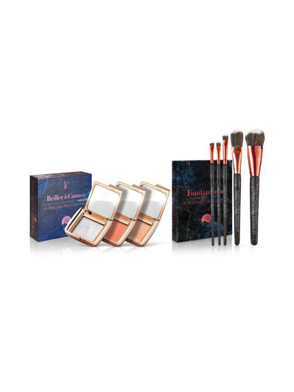 La Predire Prestige Paris 8-Piece Apricot Glow & Flawless Finish Set 1