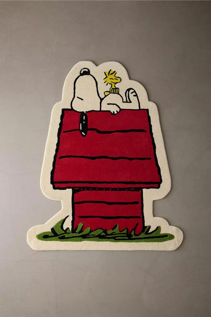 Peanuts Maison Deux X Peanuts Snoopy Doghouse Wool Tufted Rug