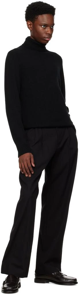 Ralph Lauren Black Ribbed Turtleneck 4