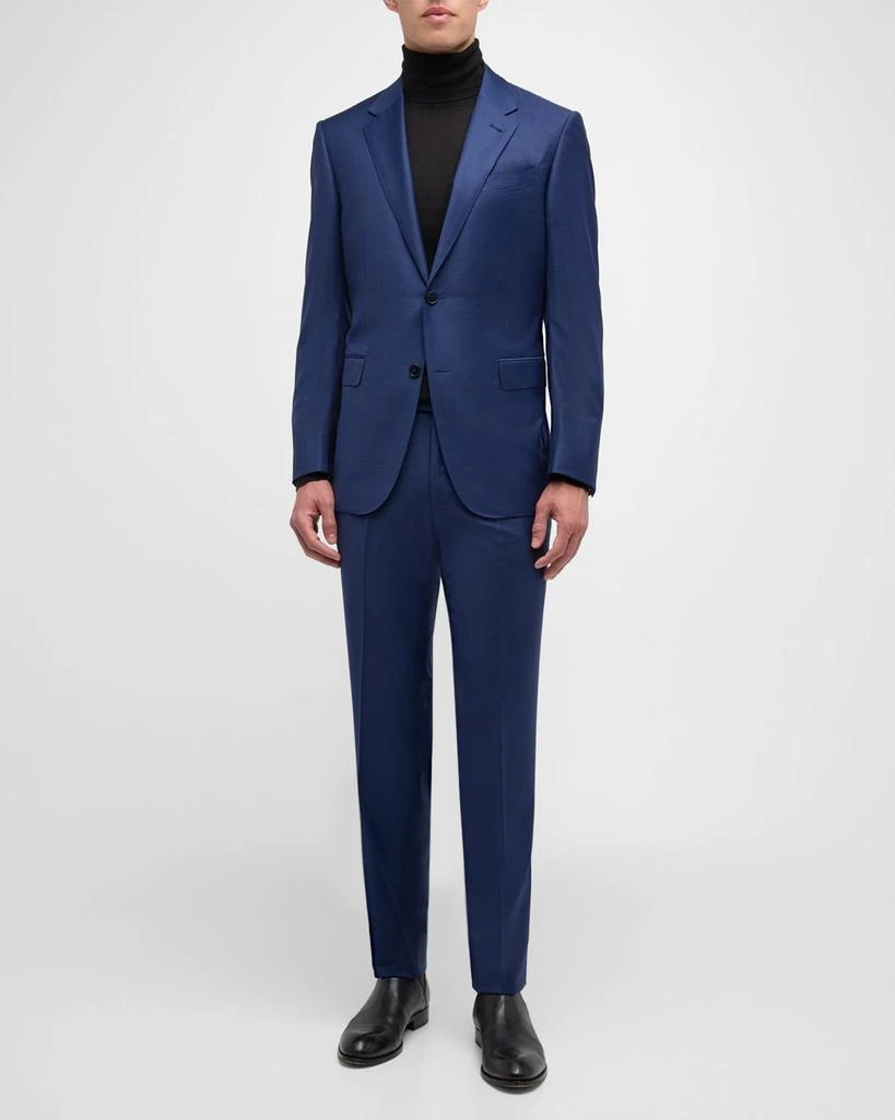 Zegna Men's Trofeo Wool Pindot Suit 4