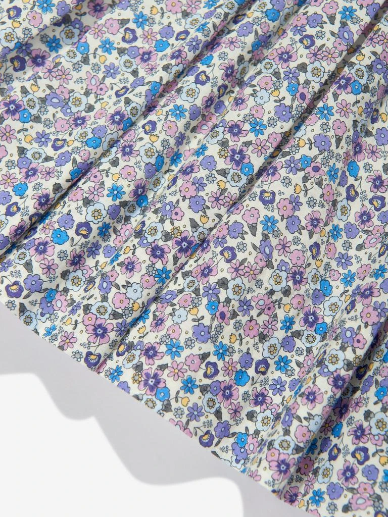 Sarah Louise Sarah Louise Girls Cotton Flower Dress in Purple 4
