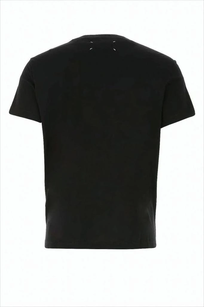 MAISON MARGIELA Cropped Short-Sleeve T-Shirt With Centered Logo Detail 2