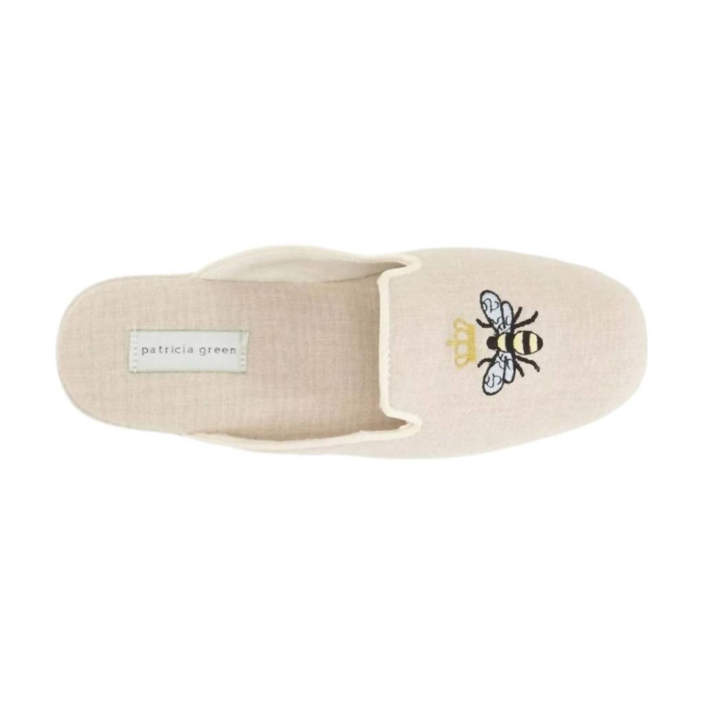 Patricia Green Patricia Green - Women's Queen Bee Embroidered Slipper