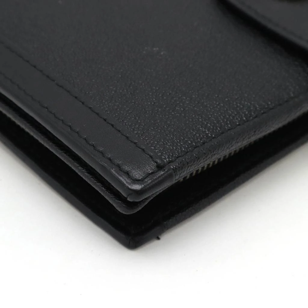 BVLGARI Leather Long Wallet (Bi-Fold) (Pre-Owned) 3